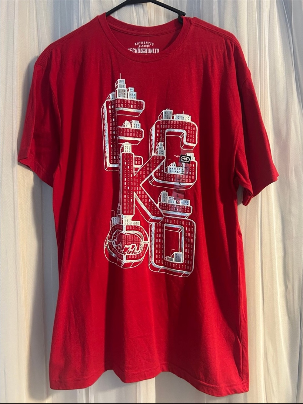 Ecko Unlimited Red Short-Sleeve Graphic Tee